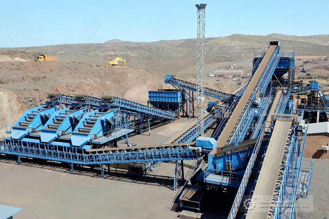  Линия по обогащению руды