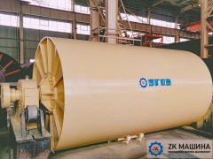 Шаровая мельница периодического действия