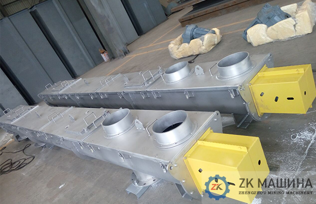 Винтовой конвейер из нержавеющей стали в Саудовской Ара