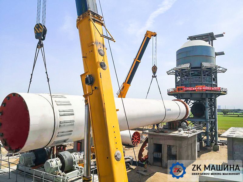 Описание о вращающейся печи