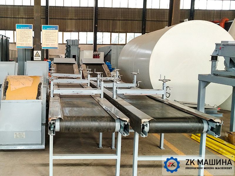 Внедрение типов роликовых ленточных конвейеров